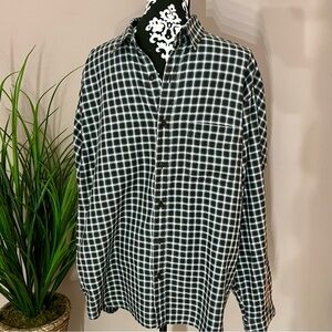 J CREW Midweight Flannel 100% Cotton Stylish Button-Down Shirt